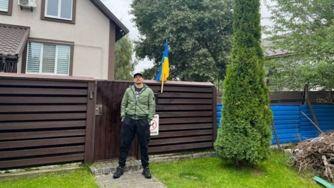 Будинок Усика / Фото: соцмережі боксера