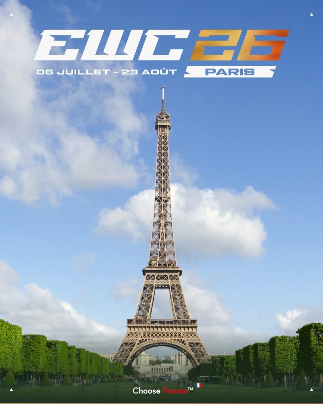 Esports World Cup 2026 офіційно перенесено до Парижу