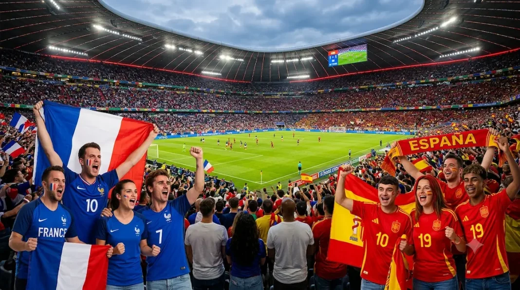 Франція проти Іспанії у півфіналі