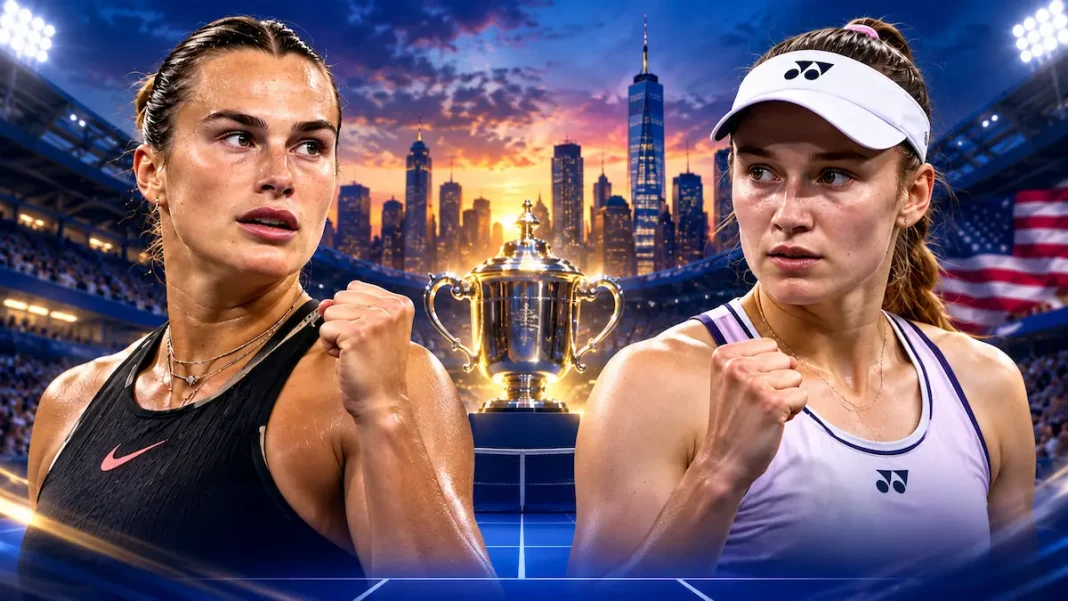 Аріна Сабалєнка та Єлена Рибакіна перед фіналом US Open-2026