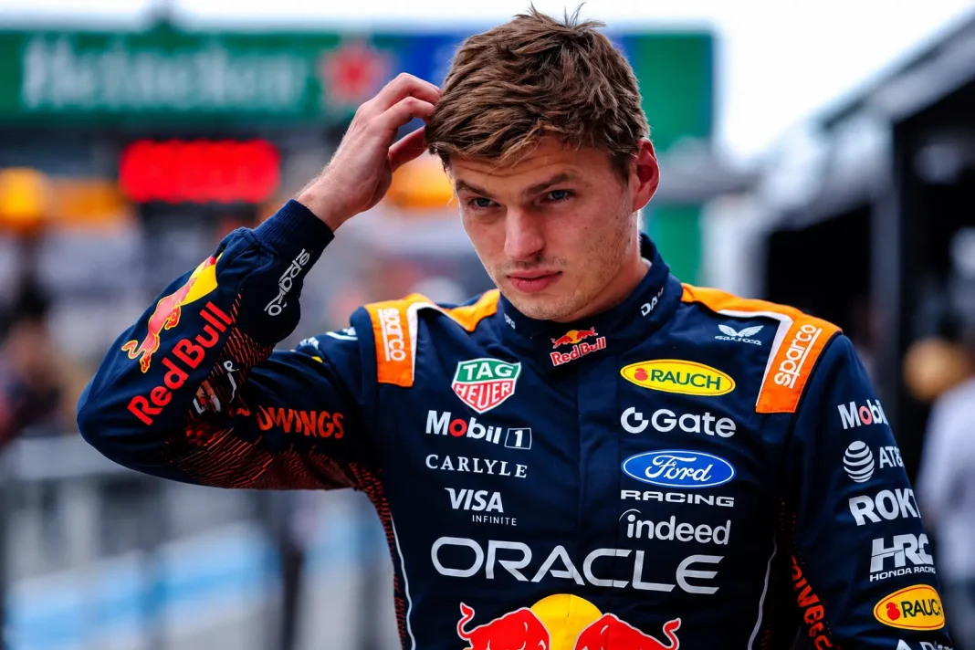 Макс Ферстаппен у формі Red Bull Racing під час Гран-прі Мадрида